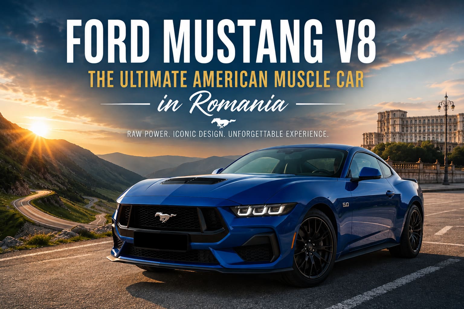 Ford Mustang V8 – The Ultimate American Muscle Car in Romania